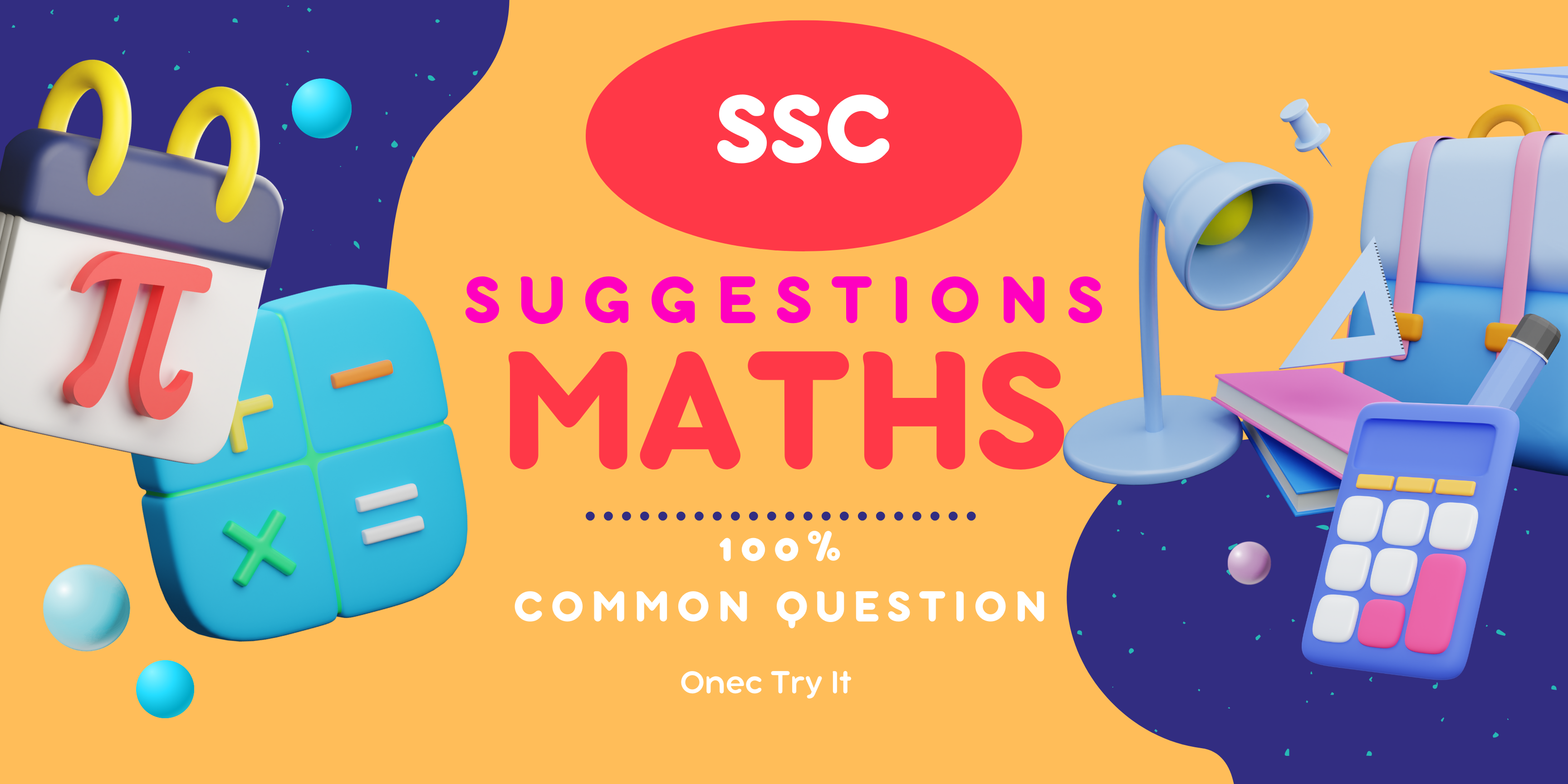 SSC Math Suggestions 2022